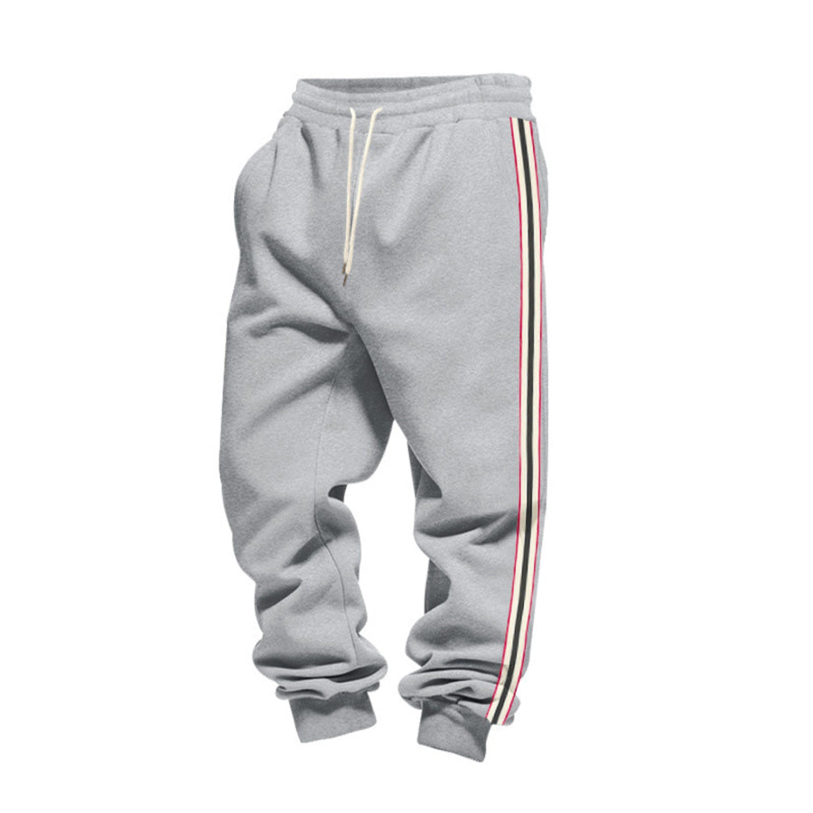 Men’s Full Size Side-Striped Drawstring Joggers Plus Apparel and Accessories