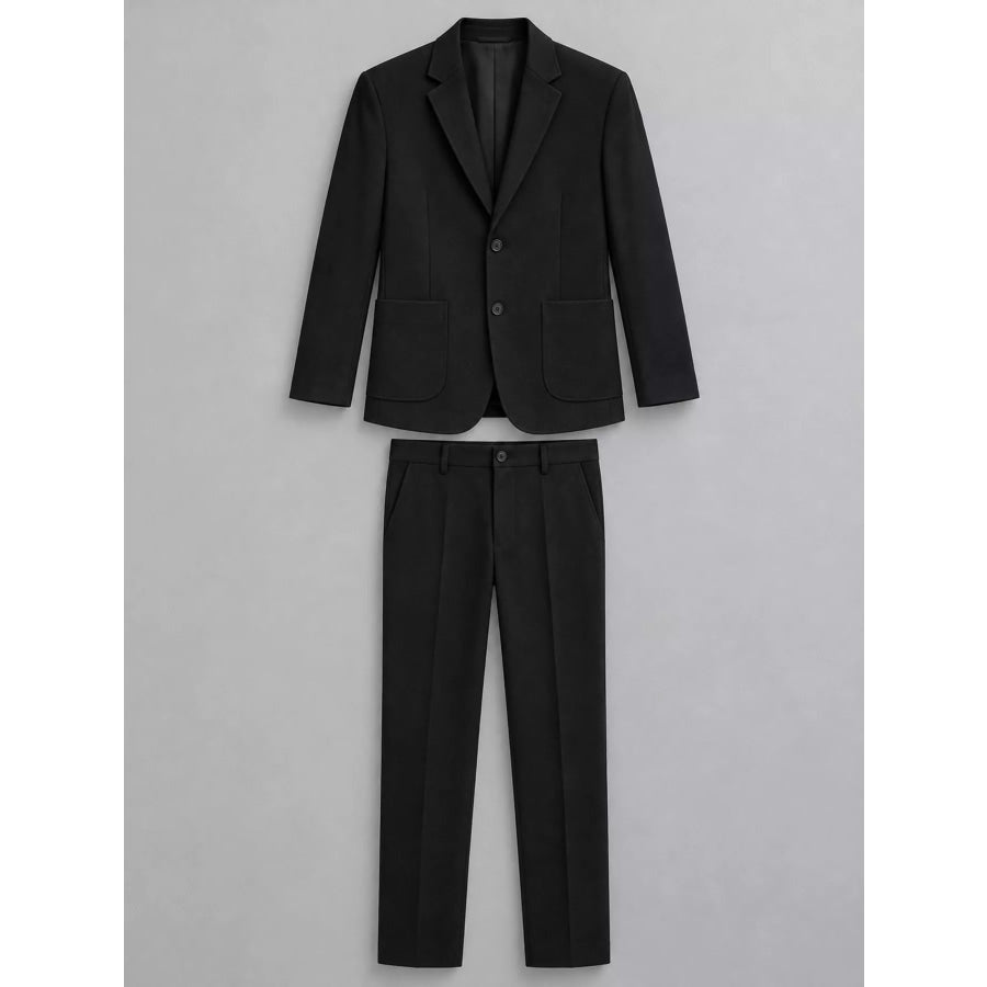Men’s Full Size Slim-Fit Blazer and Pants Set Plus Apparel Accessories