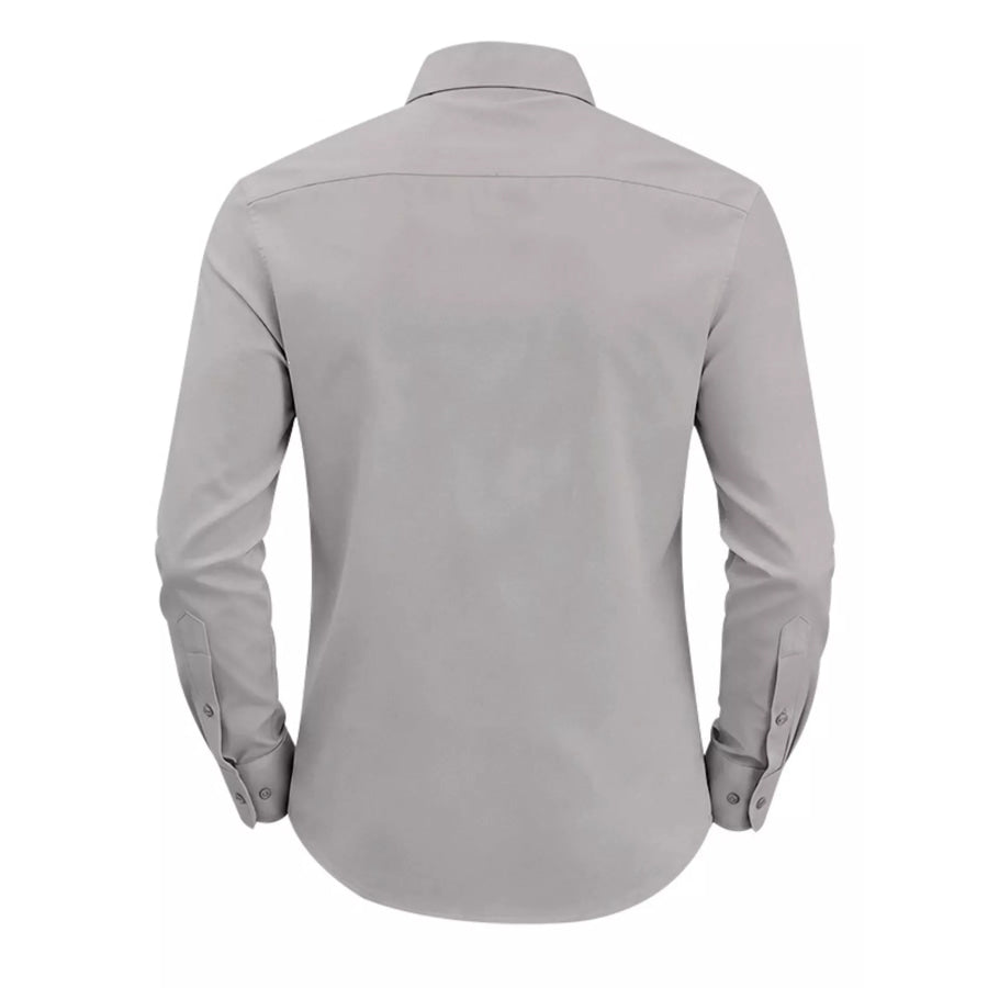 Men’s Full Size Slim Fit Button Up Shirt Plus Size Apparel and Accessories