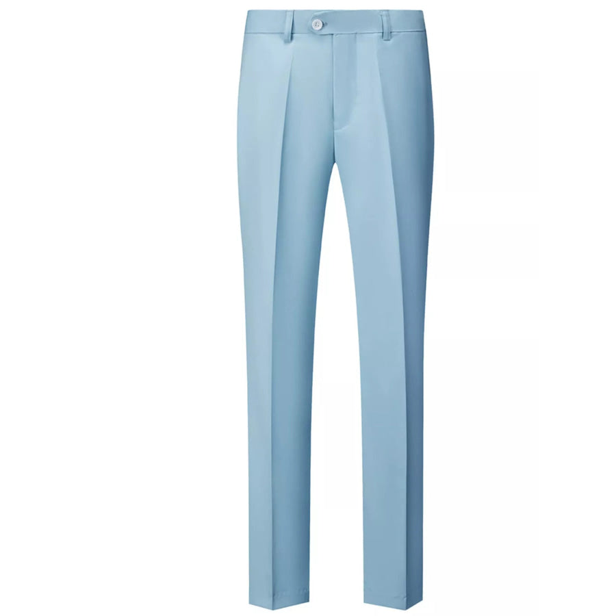 Men’s Full Size Slim Fit Dress Pants Plus Size Sky Blue / XXS Apparel and Accessories