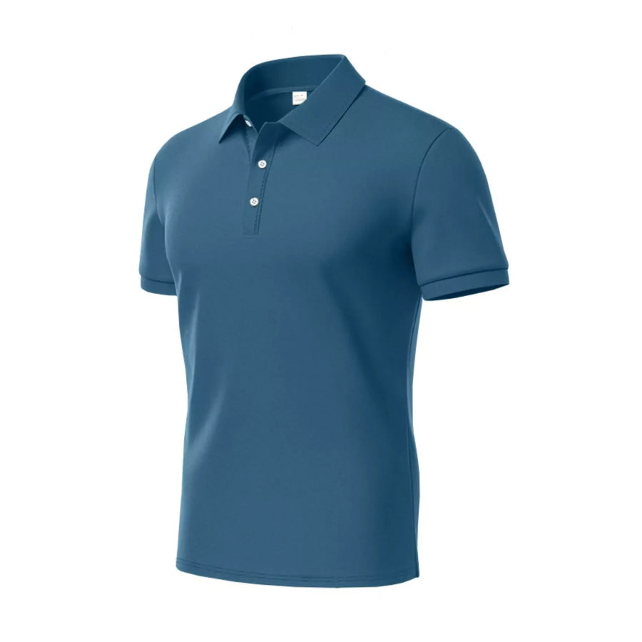 Men’s Full Size Slim-Fit Short Sleeve Polo Plus Size Apparel and Accessories