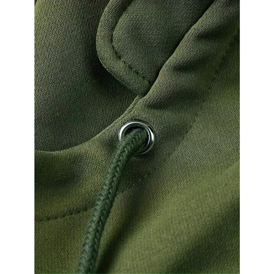 Men’s Full Size Tactical Half-Zip Hoodie with Utility Pockets Plus Apparel and Accessories