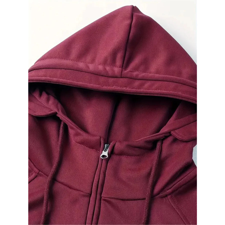 Men’s Full Size Tactical Half-Zip Hoodie with Utility Pockets Plus Apparel and Accessories