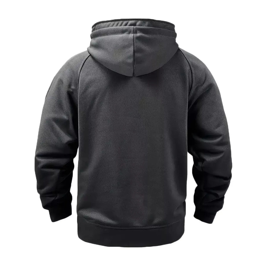 Men’s Full Size Tactical Half-Zip Hoodie with Utility Pockets Plus Apparel and Accessories