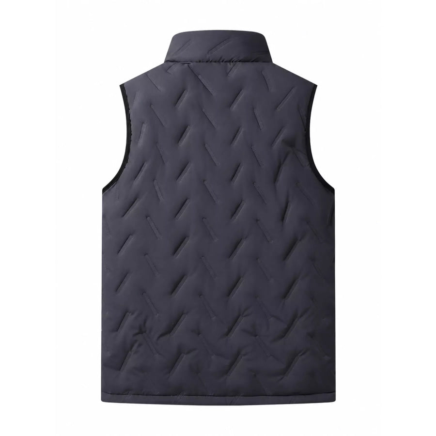 Men’s Full Size Thermal Fleece-Lined Quilted Vest Plus Apparel and Accessories