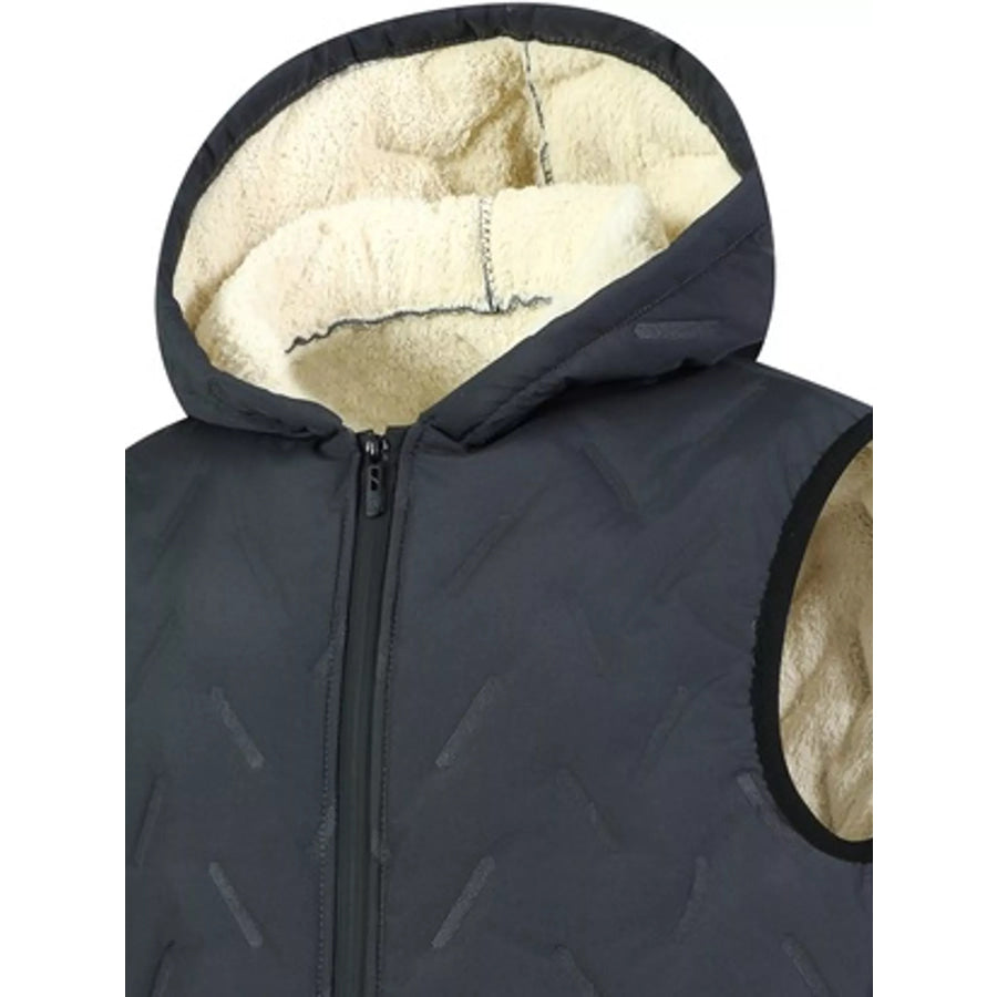 Men’s Full Size Thermal Fleece-Lined Quilted Vest Plus Apparel and Accessories