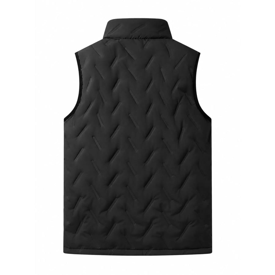 Men’s Full Size Thermal Fleece-Lined Quilted Vest Plus Apparel and Accessories