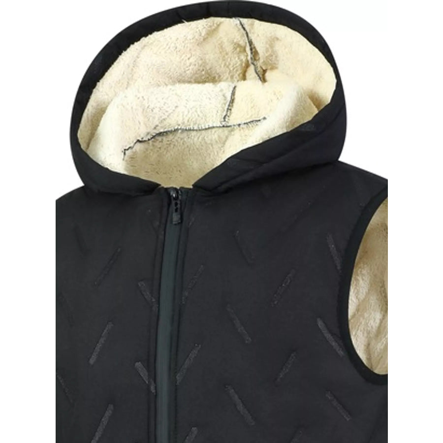 Men’s Full Size Thermal Fleece-Lined Quilted Vest Plus Apparel and Accessories