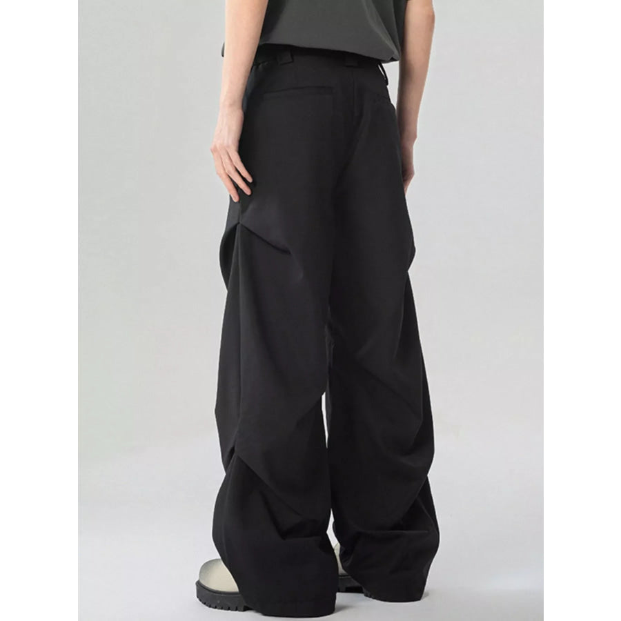 Men’s Full Size Wide Leg Cargo Pants Plus Size Apparel and Accessories