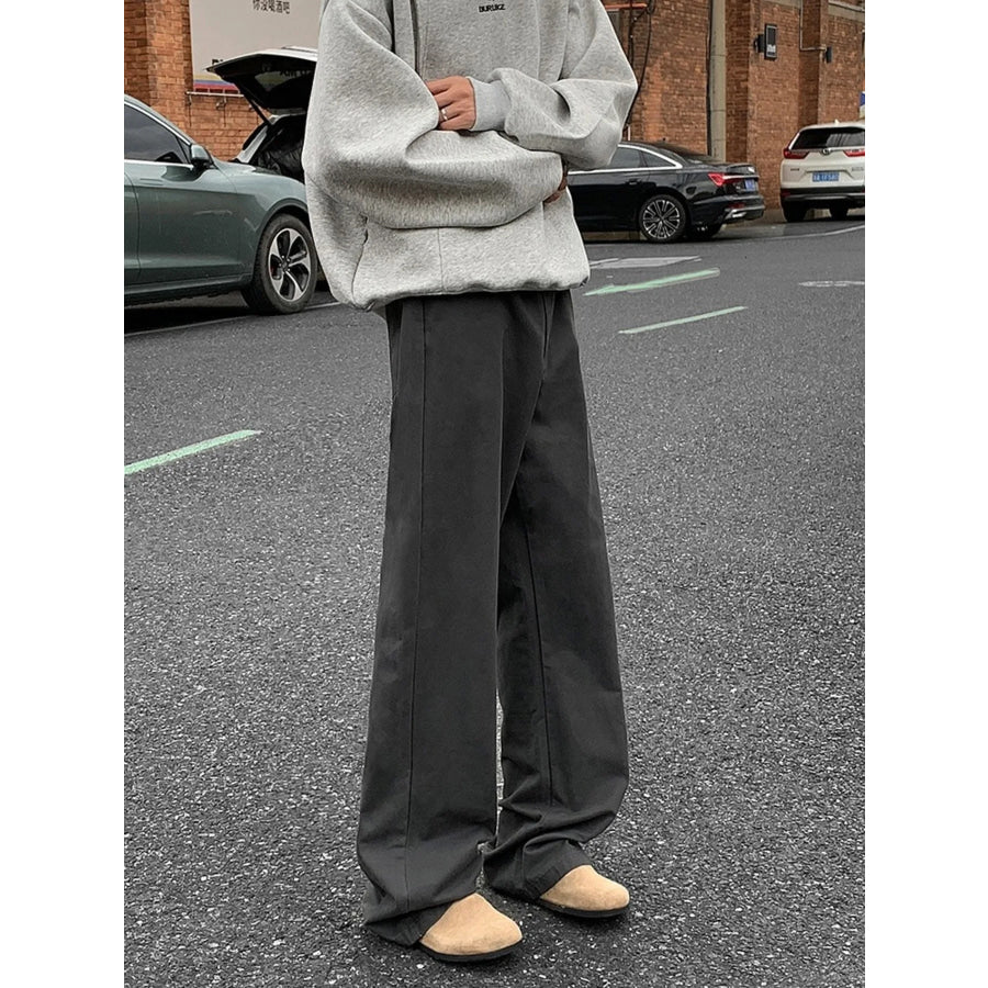 Men’s Full Size Wide Leg Casual Jeans Plus Size Apparel and Accessories