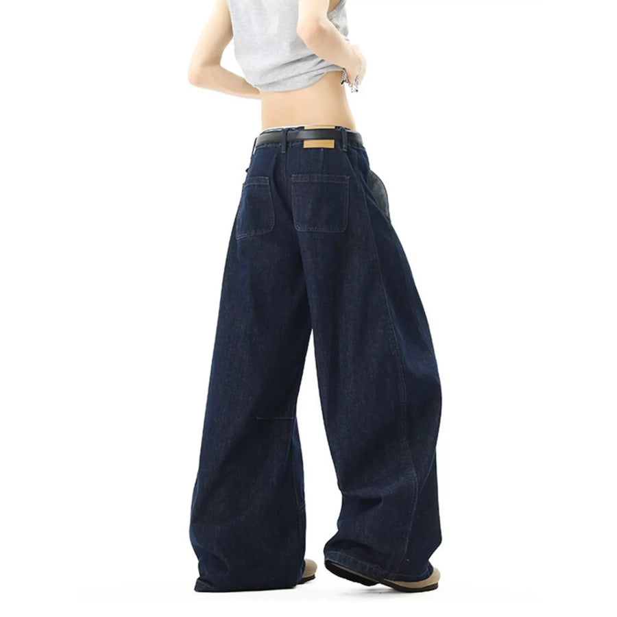 Men’s Full Size Wide Leg Jeans Plus Size Apparel and Accessories