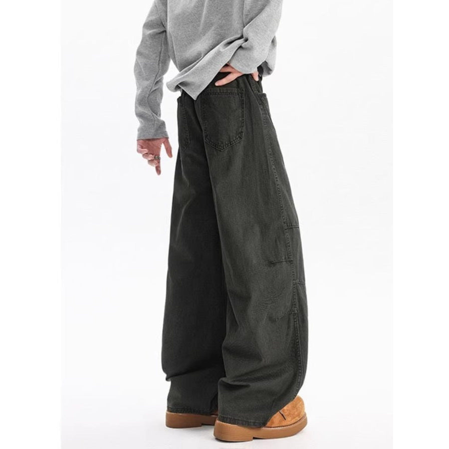 Men’s Full Size Wide Leg Jeans Plus Size Apparel and Accessories
