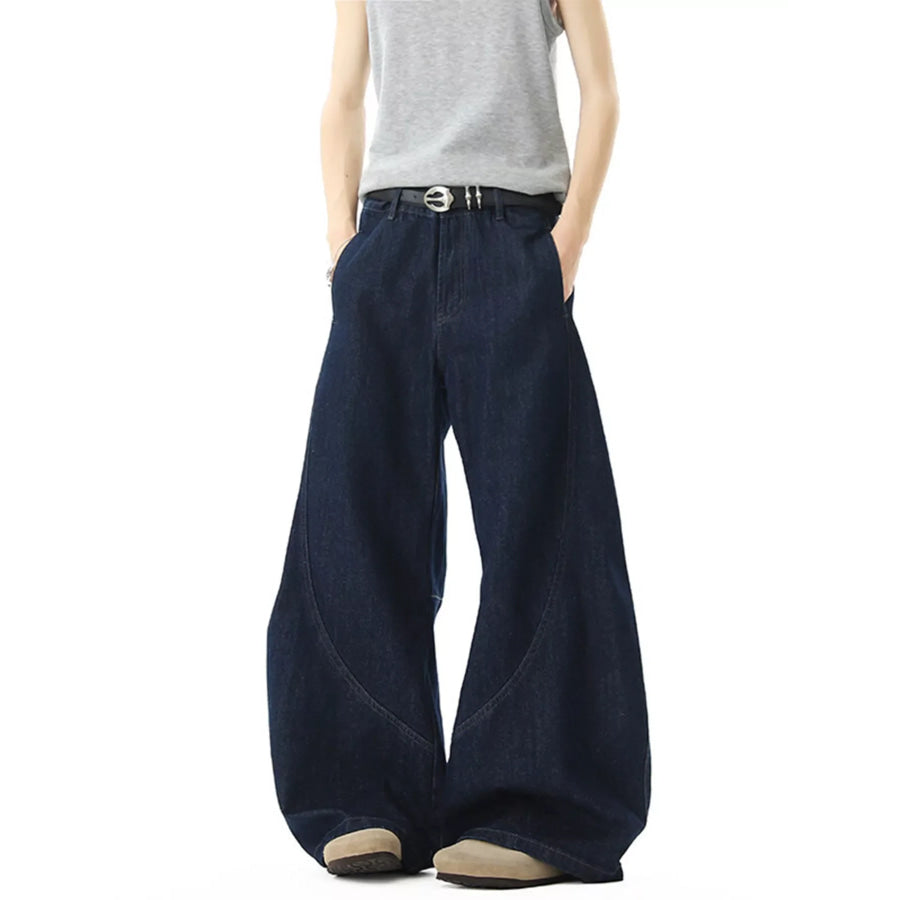 Men’s Full Size Wide Leg Jeans Plus Size Apparel and Accessories