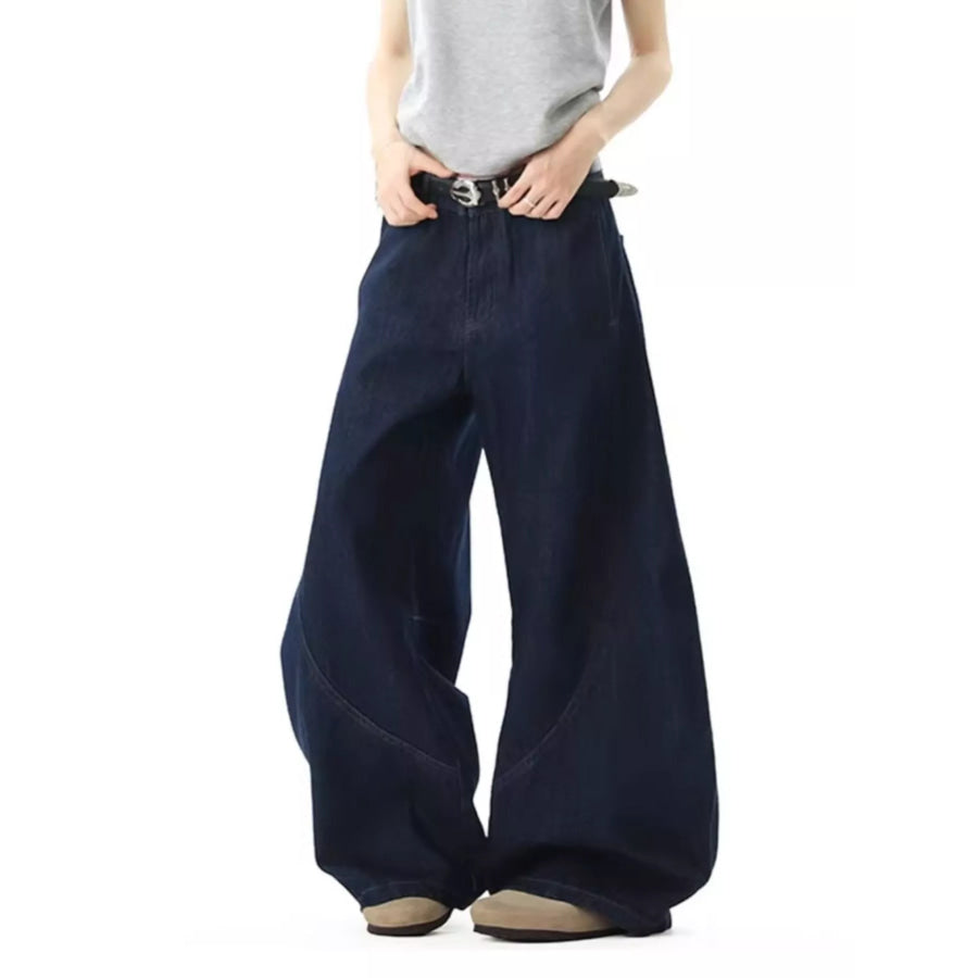 Men’s Full Size Wide Leg Jeans Plus Size Apparel and Accessories