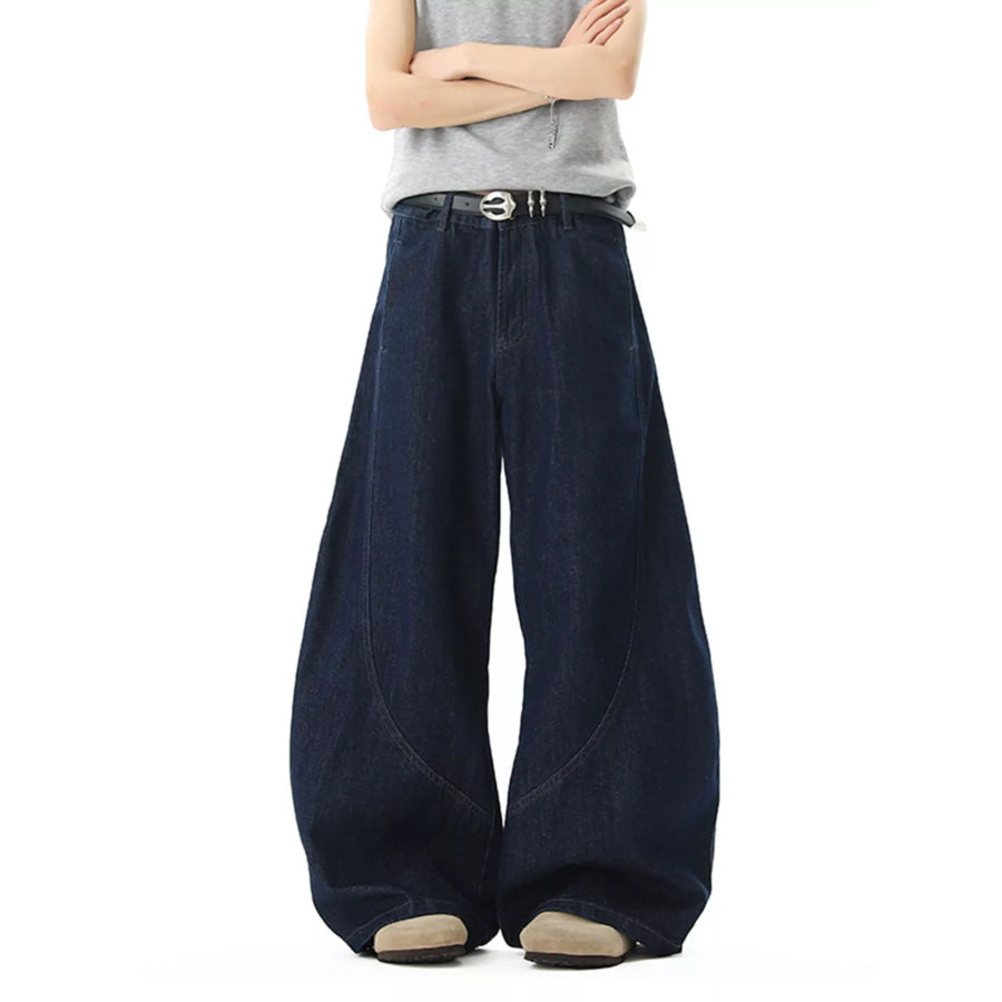 Men’s Full Size Wide Leg Jeans Plus Size Apparel and Accessories