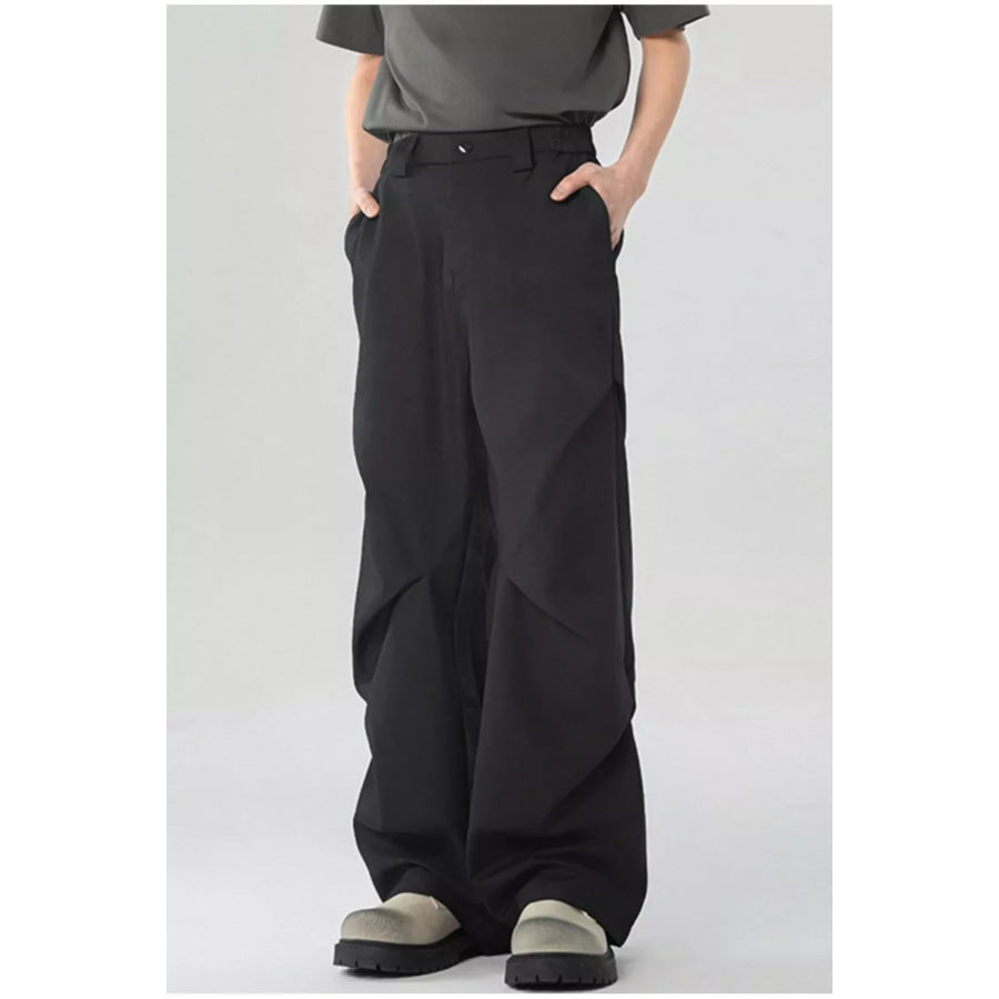 Men’s Full Size Wide Leg Pants Plus Size Apparel and Accessories
