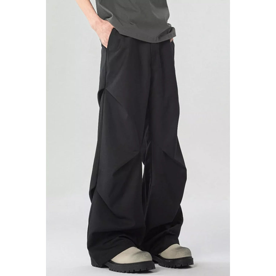 Men’s Full Size Wide Leg Pants Plus Size Apparel and Accessories