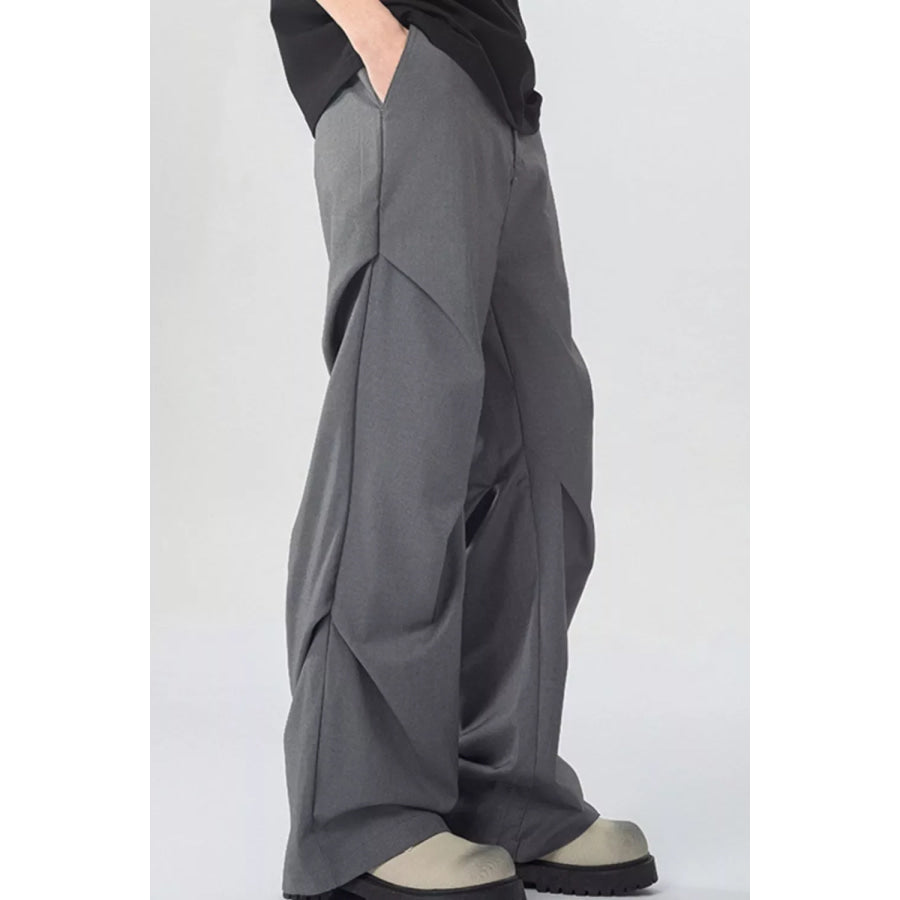 Men’s Full Size Wide Leg Pants Plus Size Apparel and Accessories