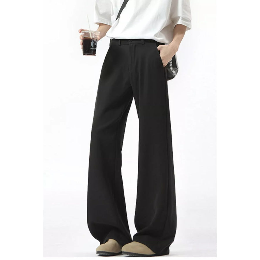 Men’s Full Size Wide Leg Pants Plus Size Apparel and Accessories