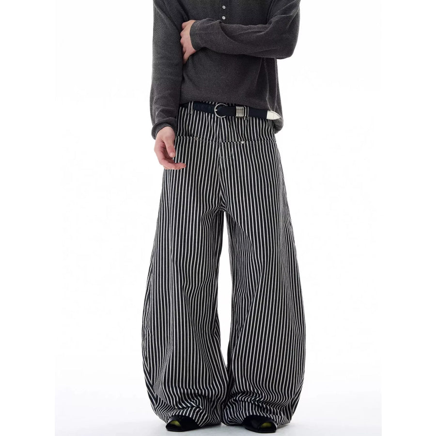 Men’s Full Size Wide Leg Pants Plus Size Apparel and Accessories