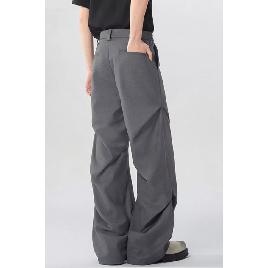 Men’s Full Size Wide Leg Pants Plus Size Apparel and Accessories