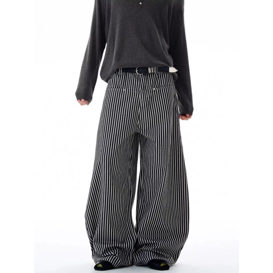 Men’s Full Size Wide Leg Pants Plus Size Apparel and Accessories