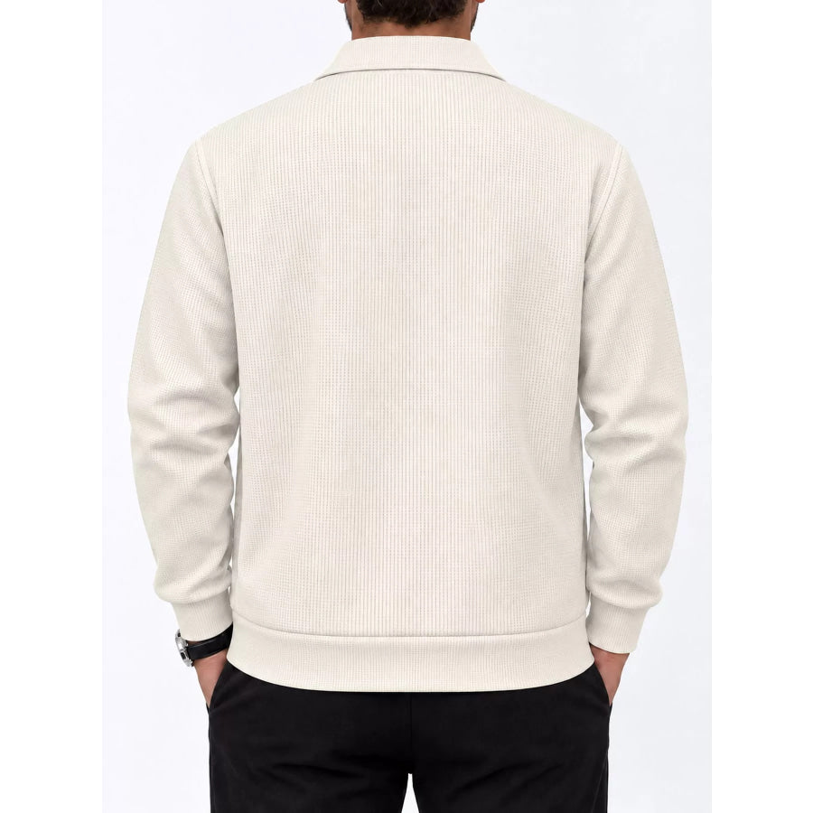 Men’s Full Size Zip Up Casual Jacket Plus Apparel and Accessories