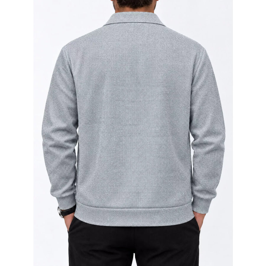 Men’s Full Size Zip Up Casual Jacket Plus Apparel and Accessories