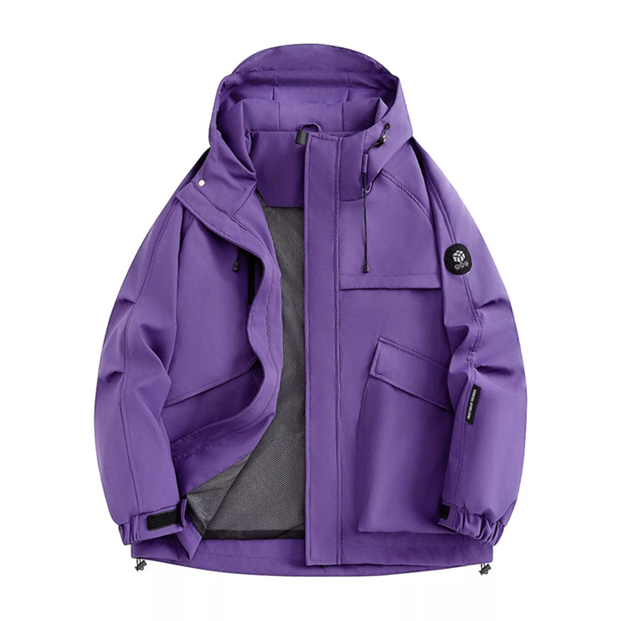 Men’s Full Size Zip Up Hooded Jacket Plus Apparel and Accessories
