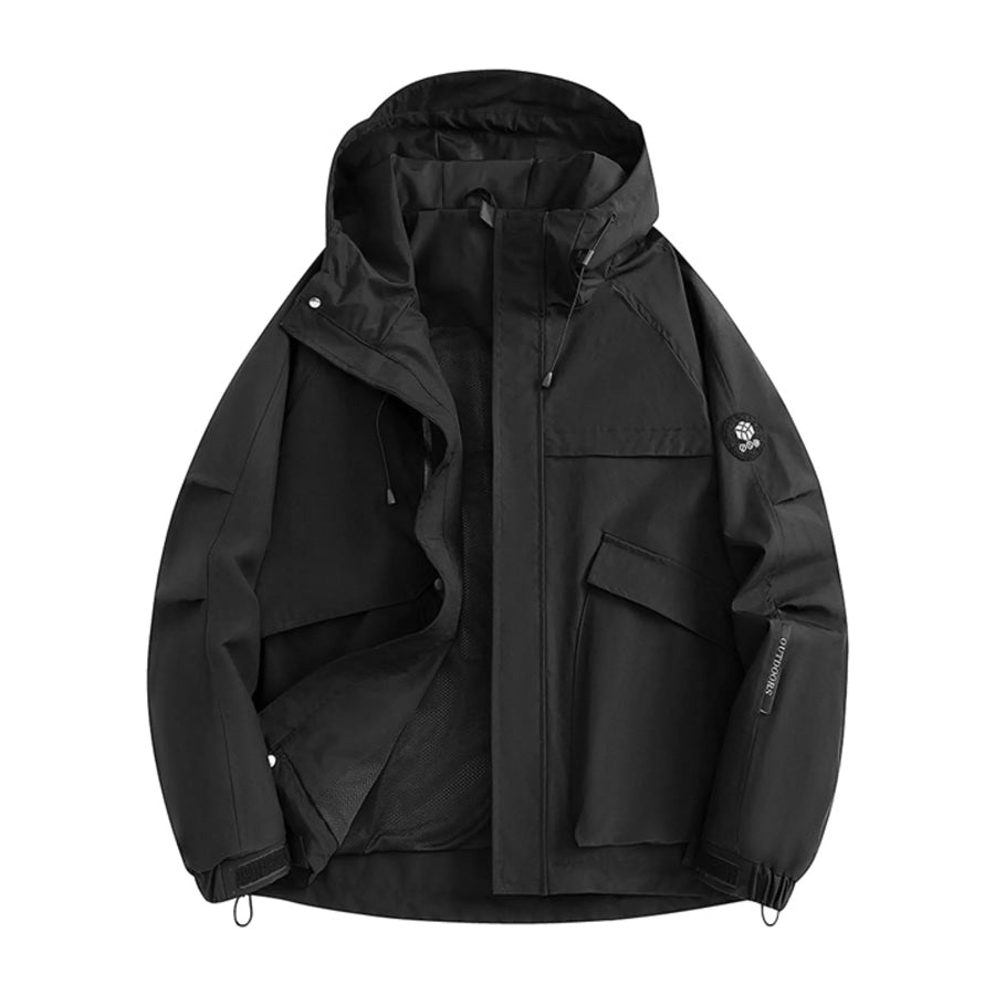 Men’s Full Size Zip Up Hooded Jacket Plus Apparel and Accessories