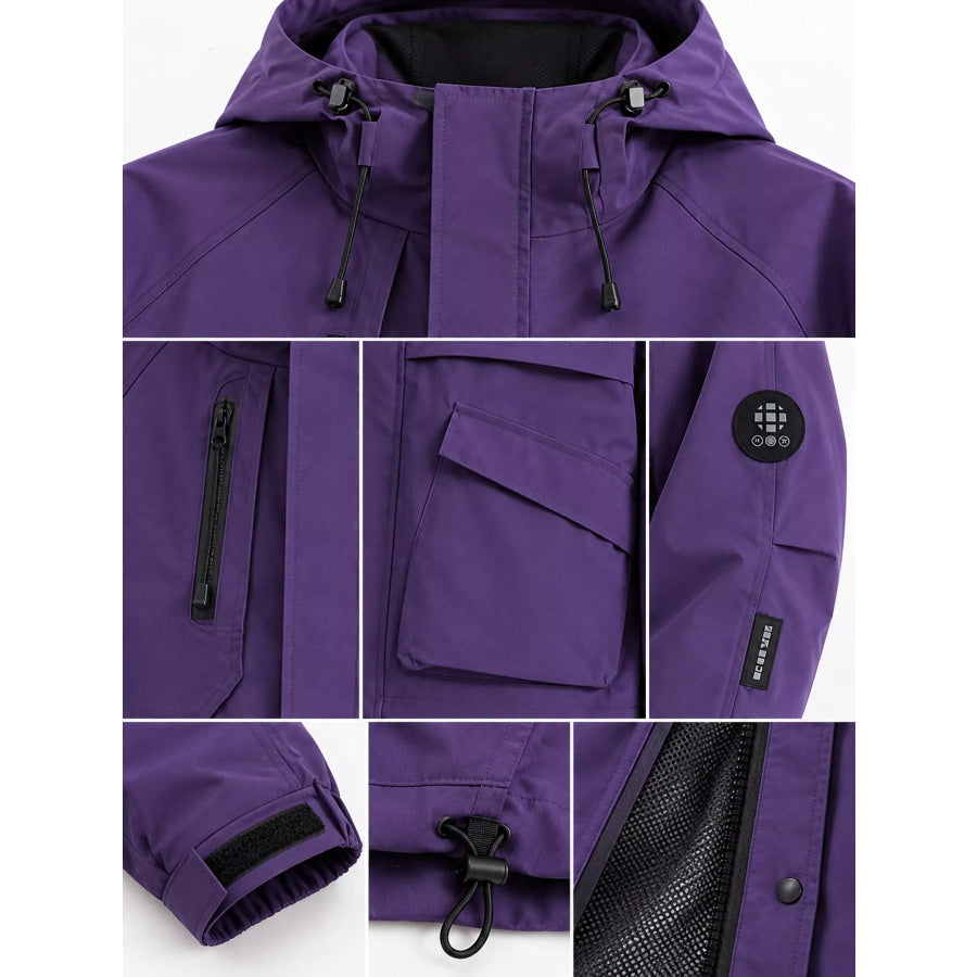 Men’s Full Size Zip Up Hooded Jacket Plus Apparel and Accessories