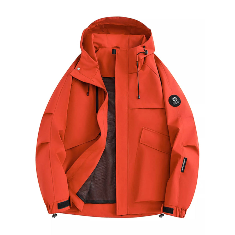 Men’s Full Size Zip Up Hooded Jacket Plus Apparel and Accessories