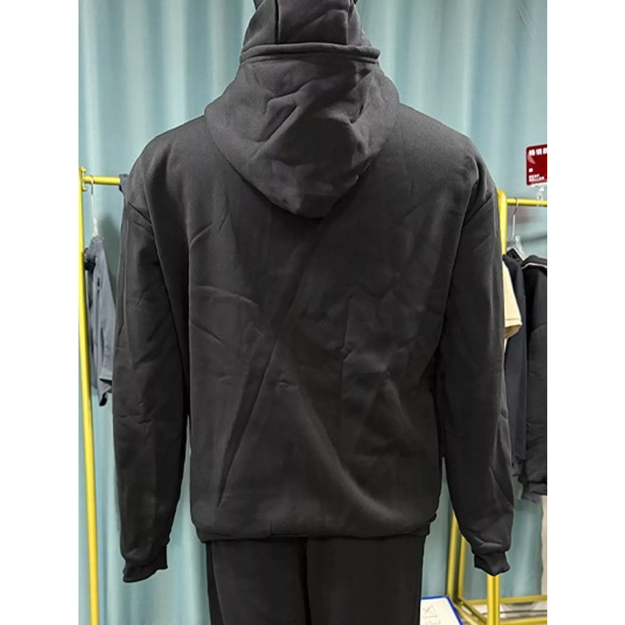Men’s Full Size Zip-Up Integrated Ski Hoodie with Pockets Plus Apparel and Accessories