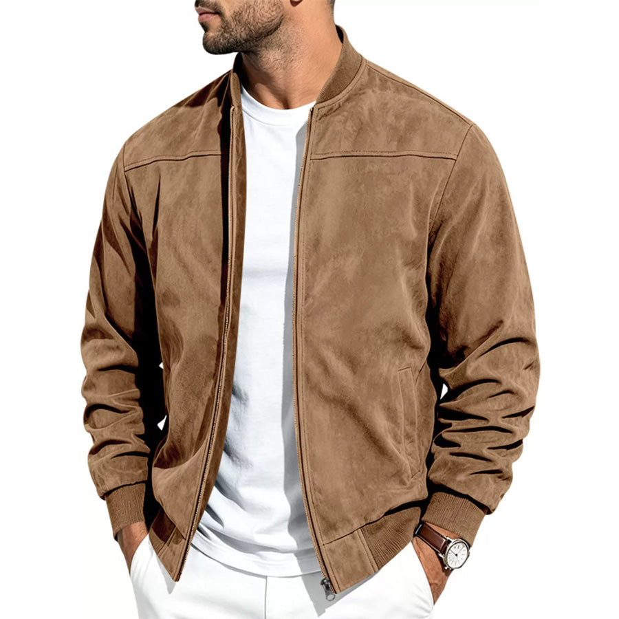 Men’s Full Size Zip Up Long Sleeve Jacket Plus Apparel and Accessories