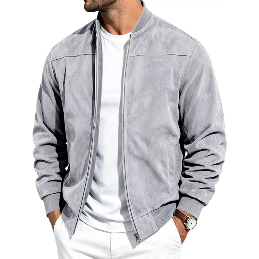 Men’s Full Size Zip Up Long Sleeve Jacket Plus Apparel and Accessories