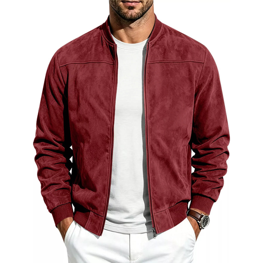 Men’s Full Size Zip Up Long Sleeve Jacket Plus Apparel and Accessories
