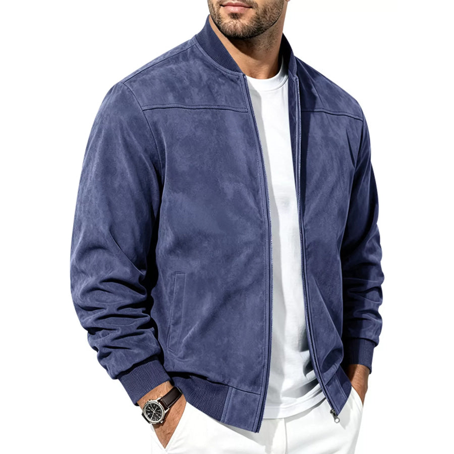 Men’s Full Size Zip Up Long Sleeve Jacket Plus Apparel and Accessories