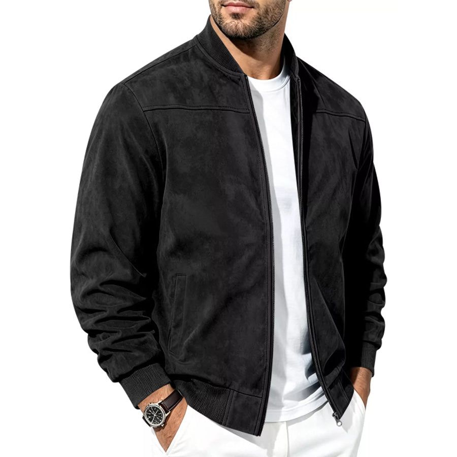 Men’s Full Size Zip Up Long Sleeve Jacket Plus Apparel and Accessories
