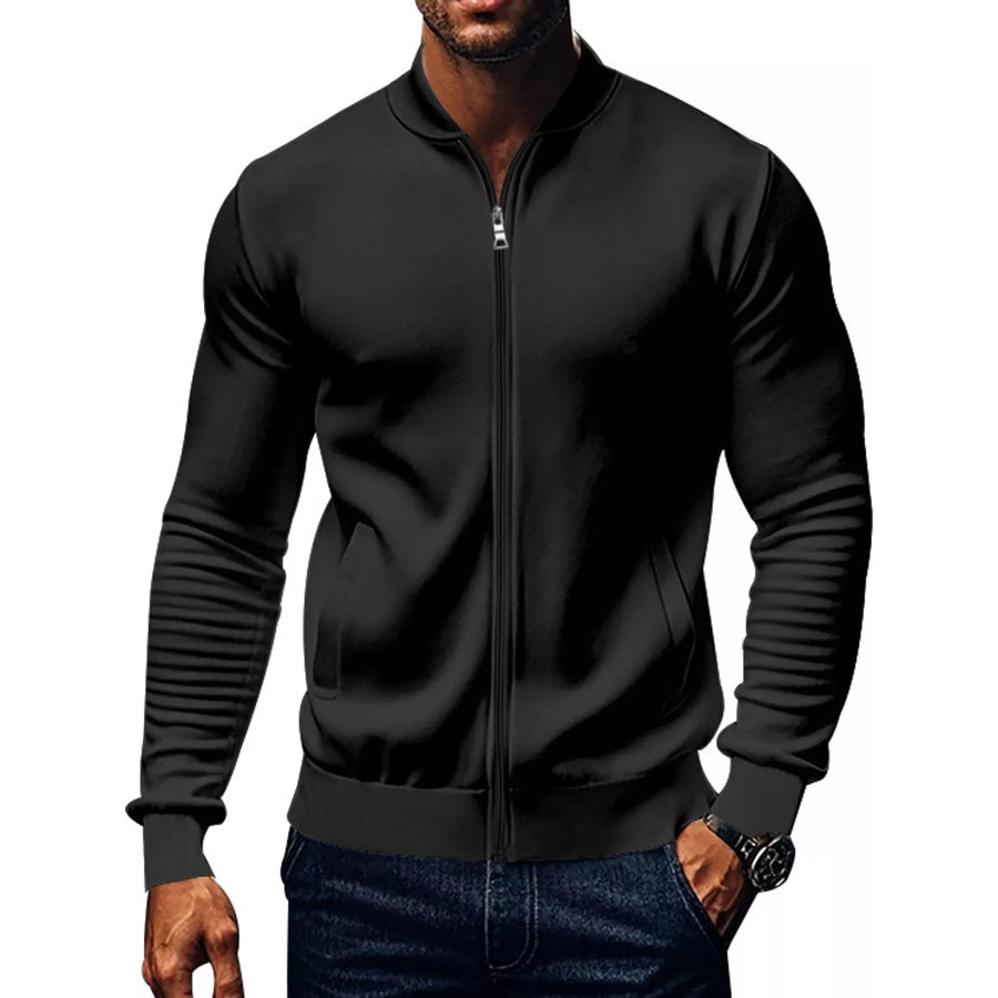 Men’s Full Size Zip Up Slim-Fit Bomber Jacket Plus Apparel and Accessories