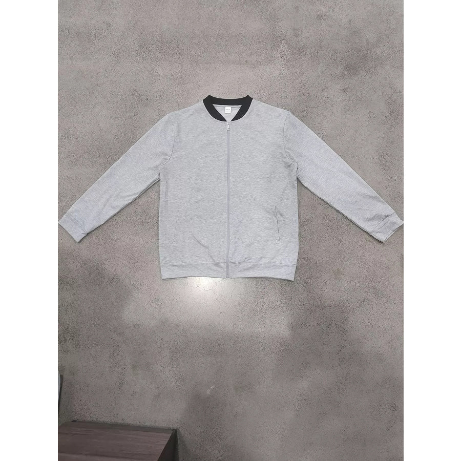 Men’s Full Size Zip Up Slim-Fit Bomber Jacket Plus Apparel and Accessories