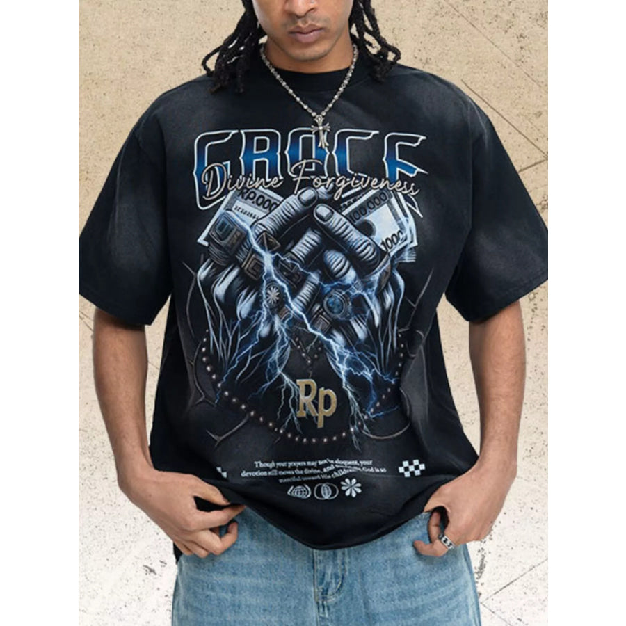 Men’s Grace Divine Forgiveness Graphic T-Shirt Apparel and Accessories