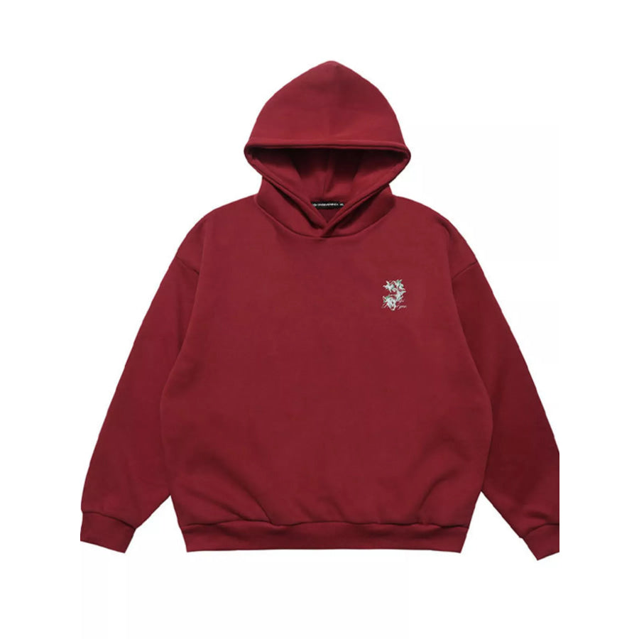 Men’s Graphic Back Long Sleeve Hoodie Apparel and Accessories