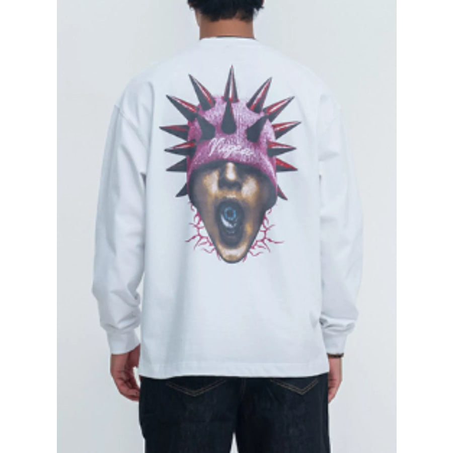 Men’s Graphic Long Sleeve T-Shirt Apparel and Accessories