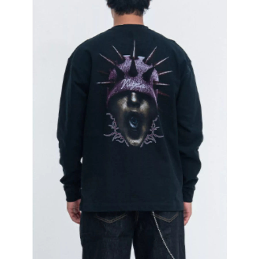 Men’s Graphic Long Sleeve T-Shirt Apparel and Accessories