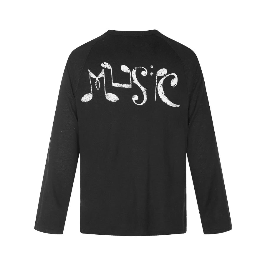 Men’s Graphic Long Sleeve T-Shirt Apparel and Accessories