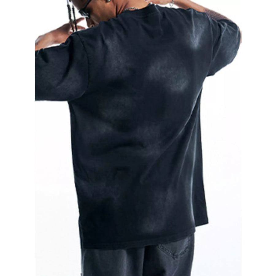 Men’s Graphic Round Neck Half Sleeve T-Shirt Apparel and Accessories