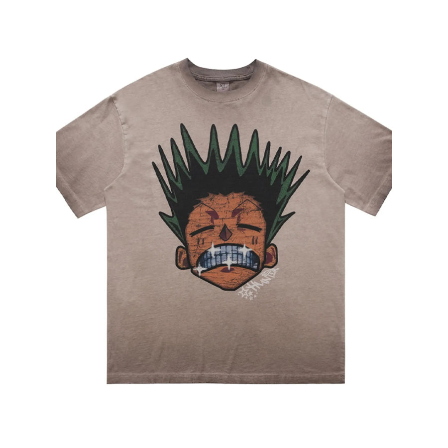 Men’s Graphic Round Neck Oversized T-Shirt Apparel and Accessories