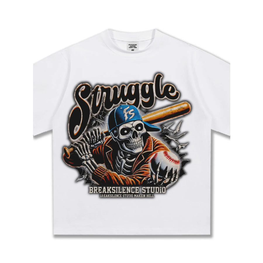 Men’s Graphic Round Neck Short Sleeve T-Shirt Apparel and Accessories
