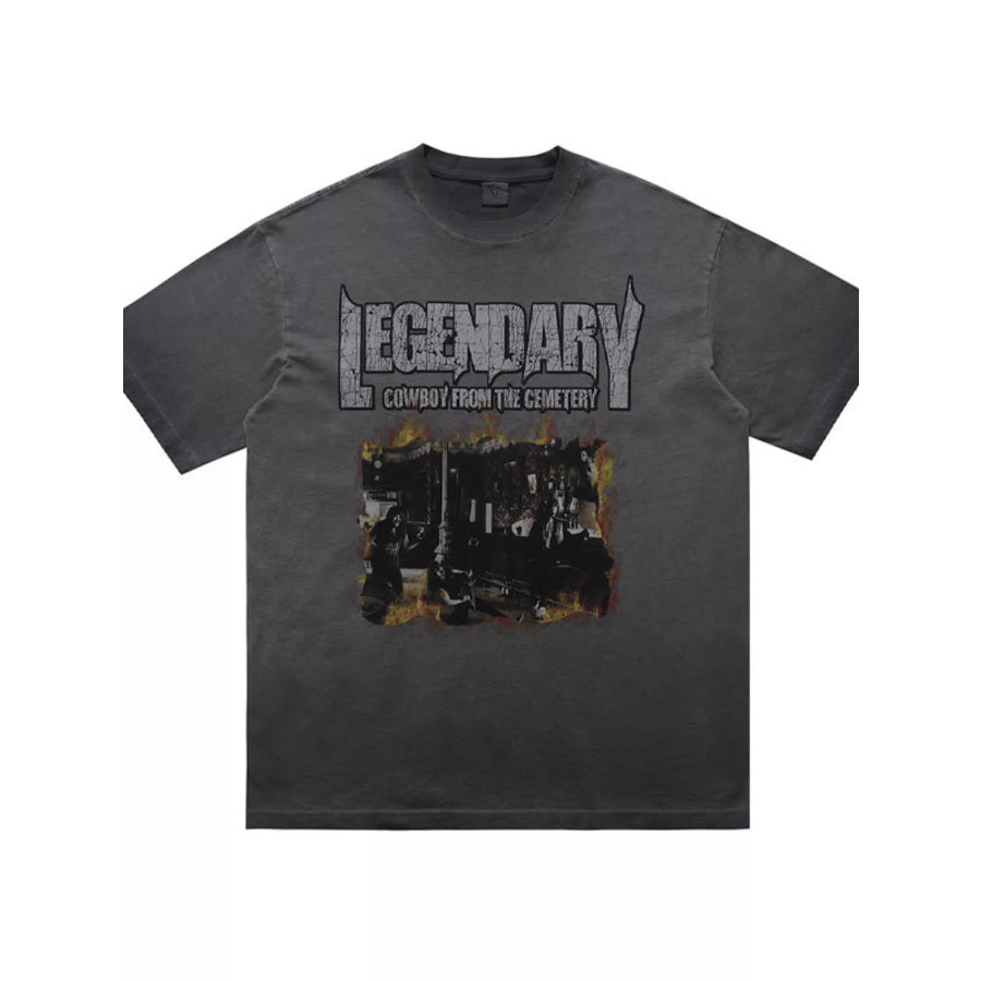 Men’s Graphic Round Neck T-Shirt Apparel and Accessories