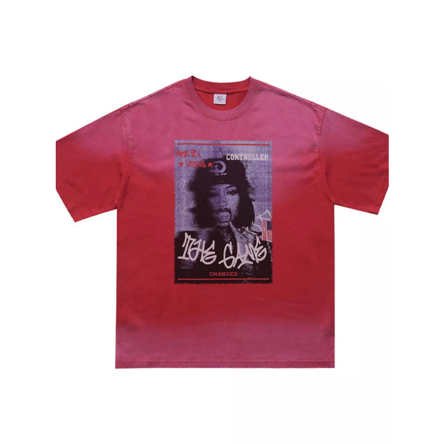 Men’s Graphic Round Neck T-Shirt Apparel and Accessories